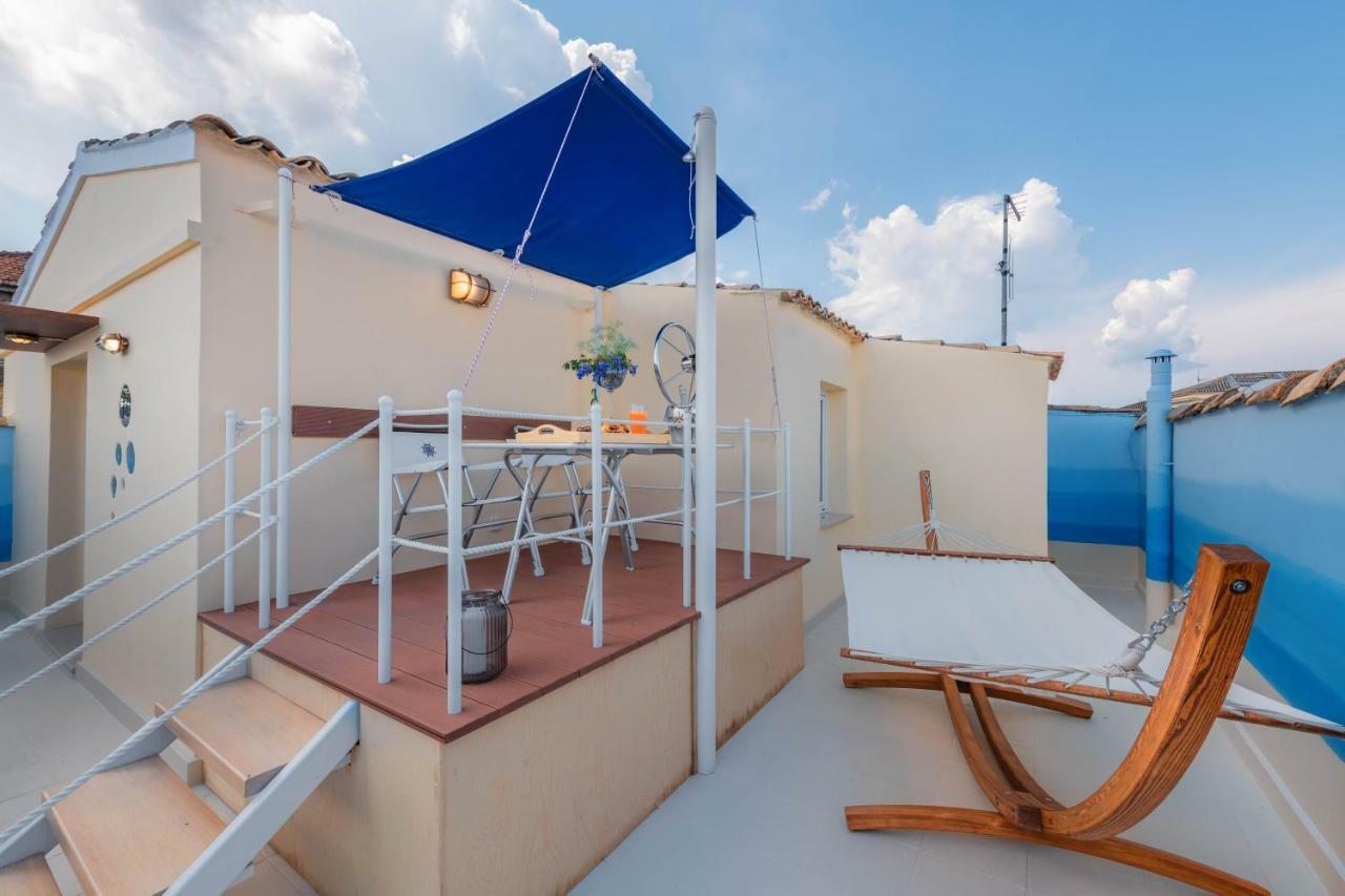 Gregos Rooftop Suite City Center W. Sea View Corfu  Exterior foto